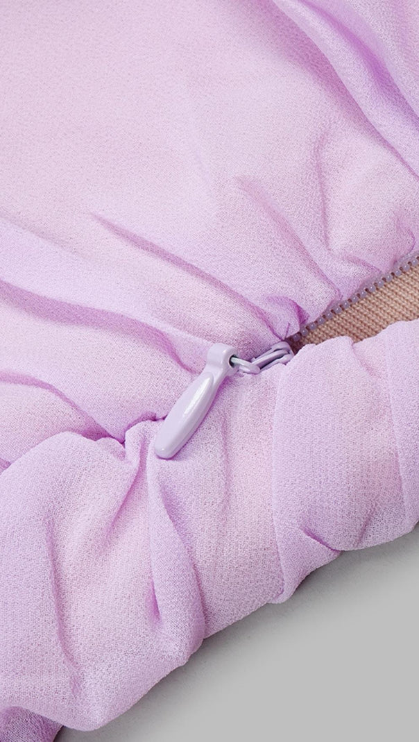 AIIZIE BANDAGE MINI DRESS IN PINK - product image