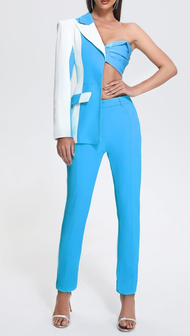 AIIZIE ONE SHOULDER TWO PIECE SET - product image
