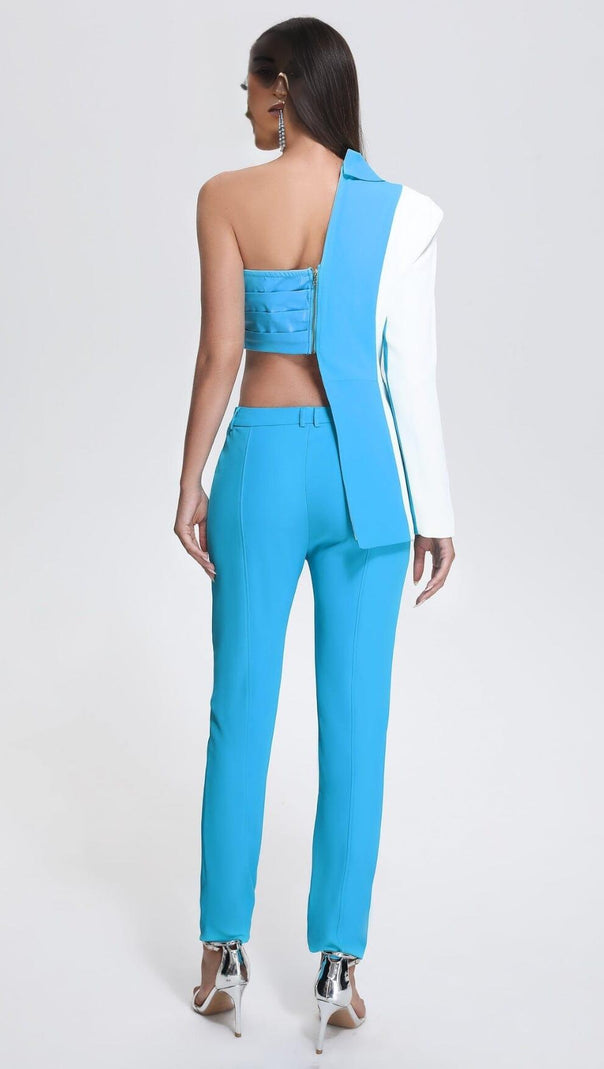 AIIZIE ONE SHOULDER TWO PIECE SET - product image