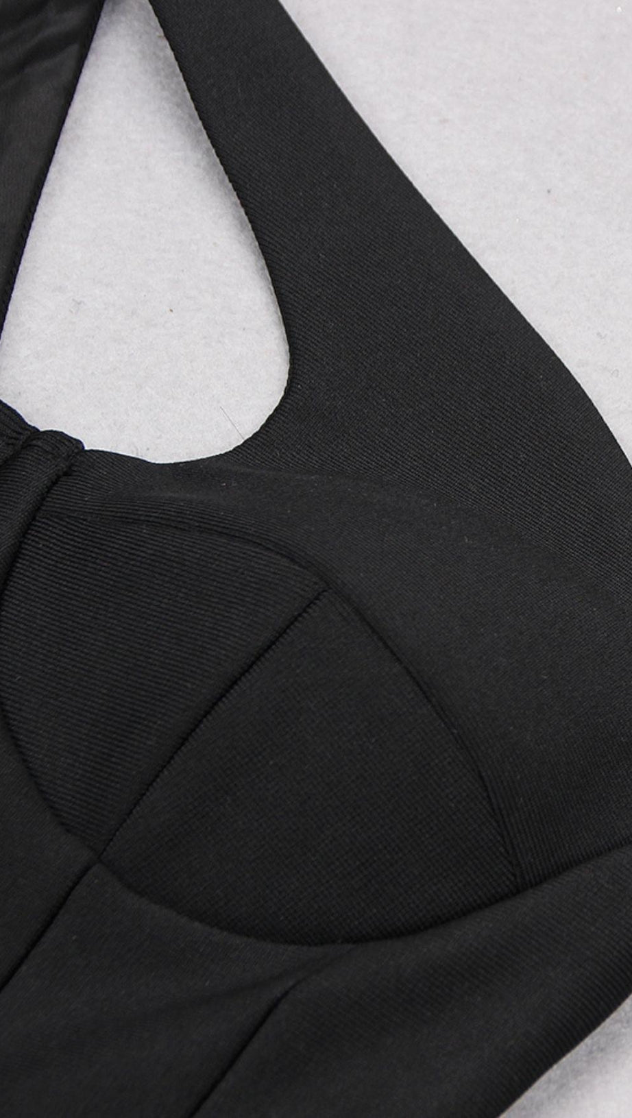 ONE SHOULDER MIDI DRESS