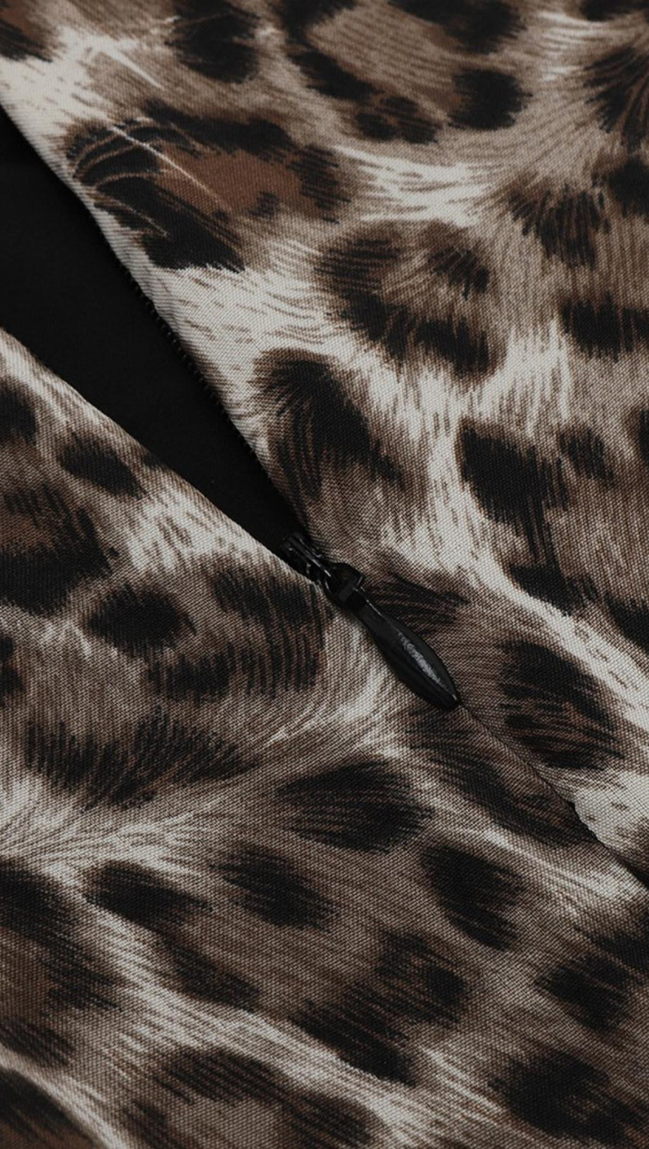 LEOPARD STRAPLESS MINI DRESS