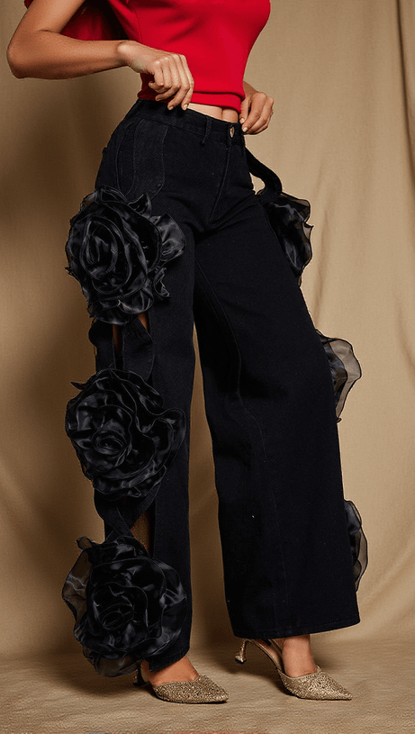 NATHAN FLOWER HOLLOW JEANS