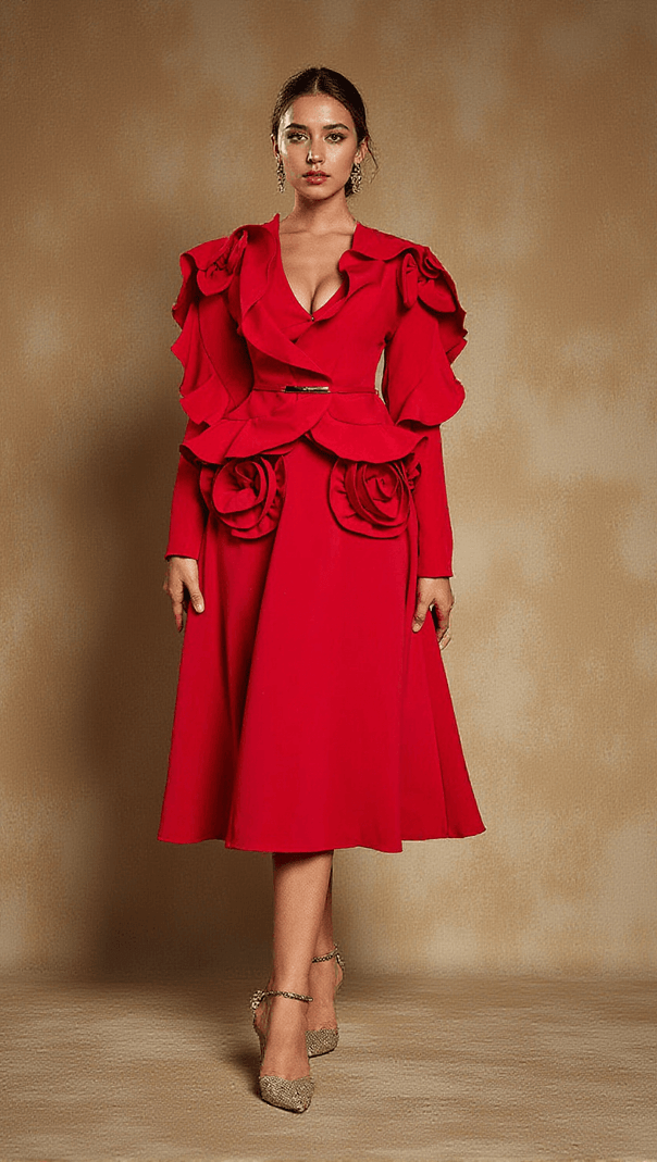 AIIZIE AOIBHE FLOWER SKIRT - product image
