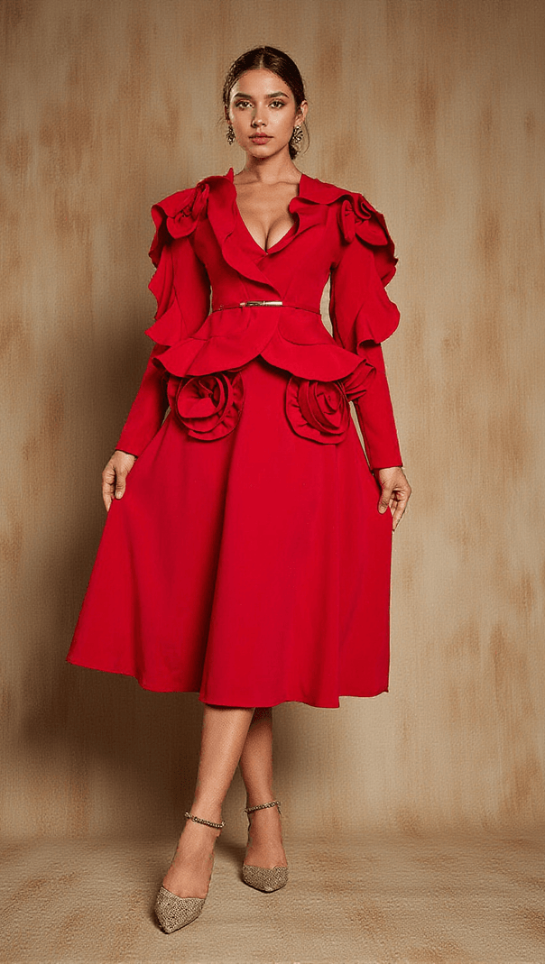 AIIZIE AOIBHE FLOWER SKIRT - product image