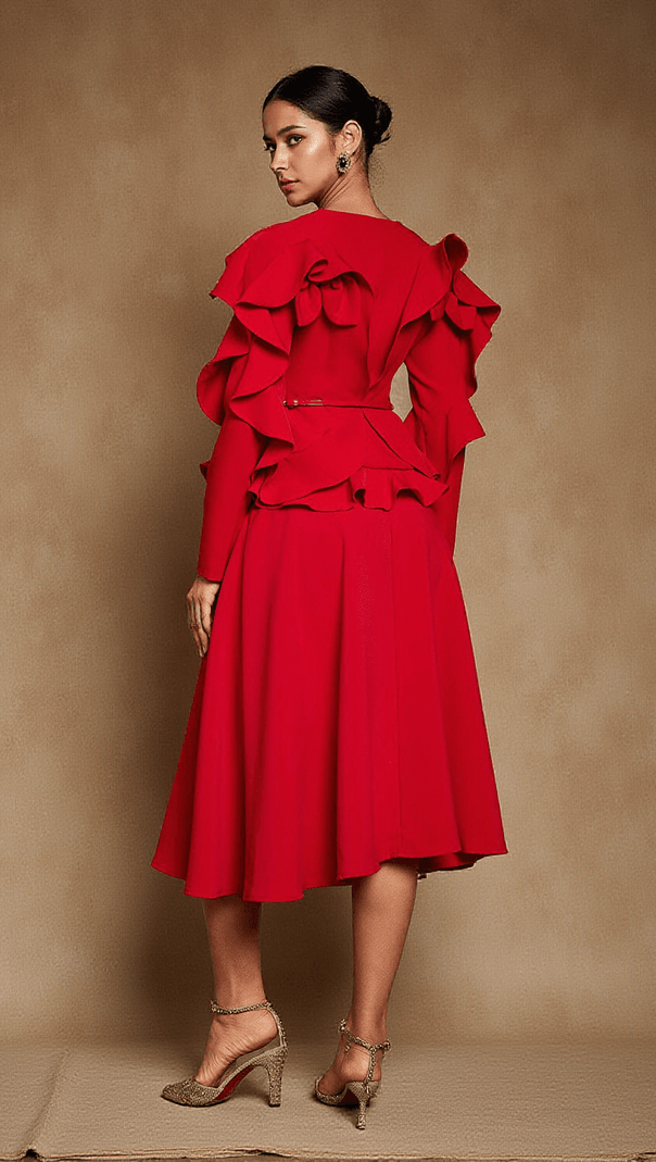 AIIZIE AOIBHE FLOWER SKIRT - product image