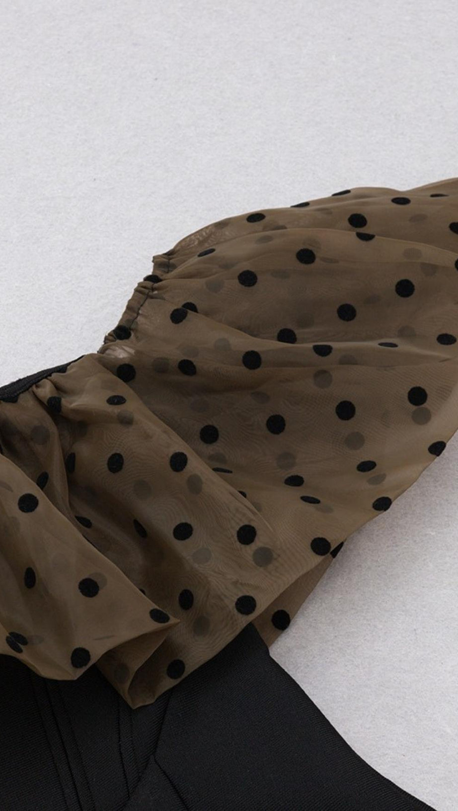 OFF THE SHOULDER MIDI DRESS IN BLACK