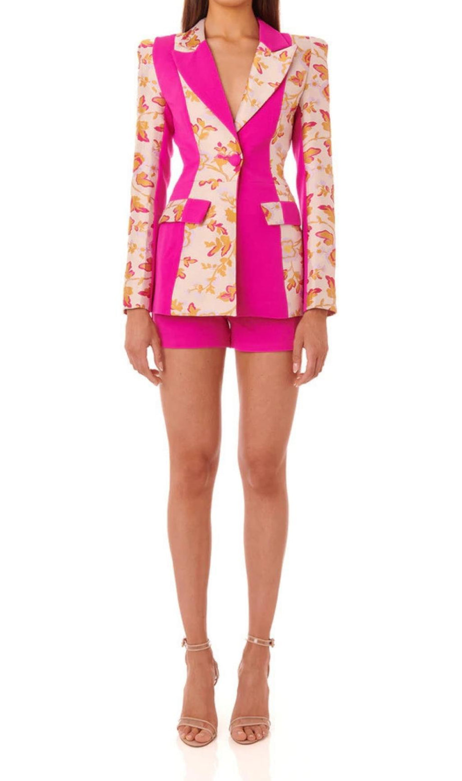 ABITO JACQUARD ROSA