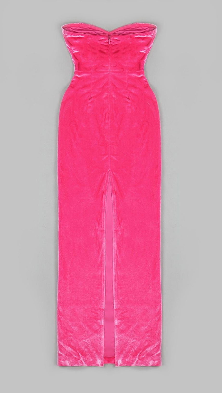 STRAPLESS MAXI DRESSES IN PINK