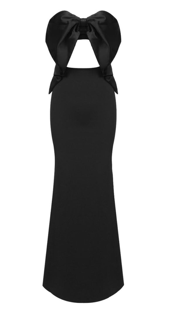 AIIZIE STRAPLESS CUT OUT MAXI DRESS - product image