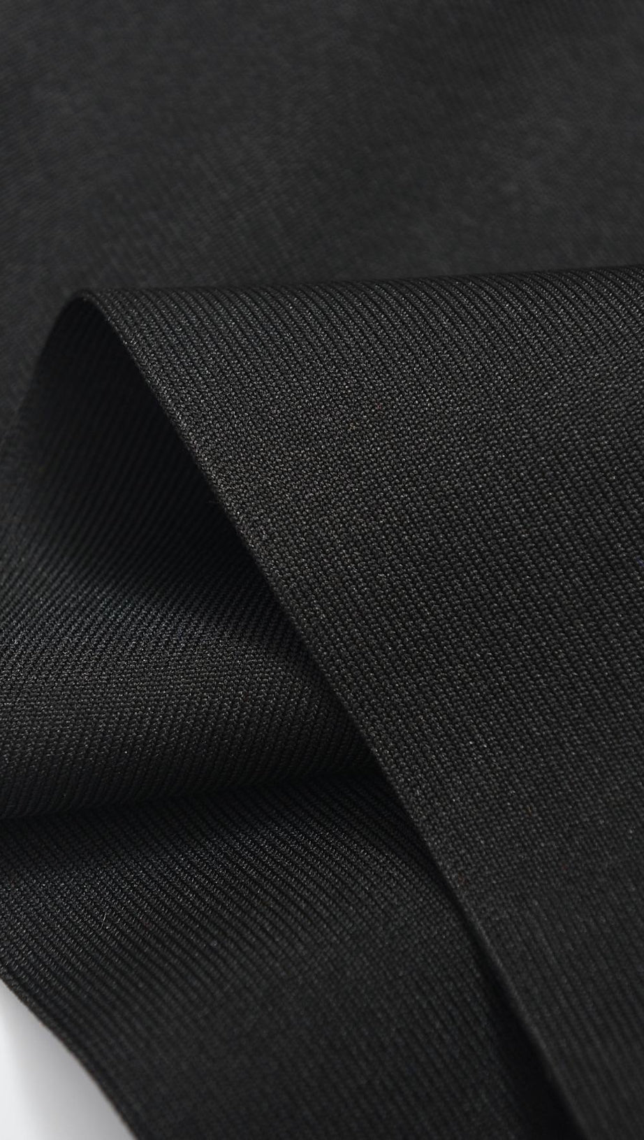 BANDAGE MIDI DRESS IN BLACK