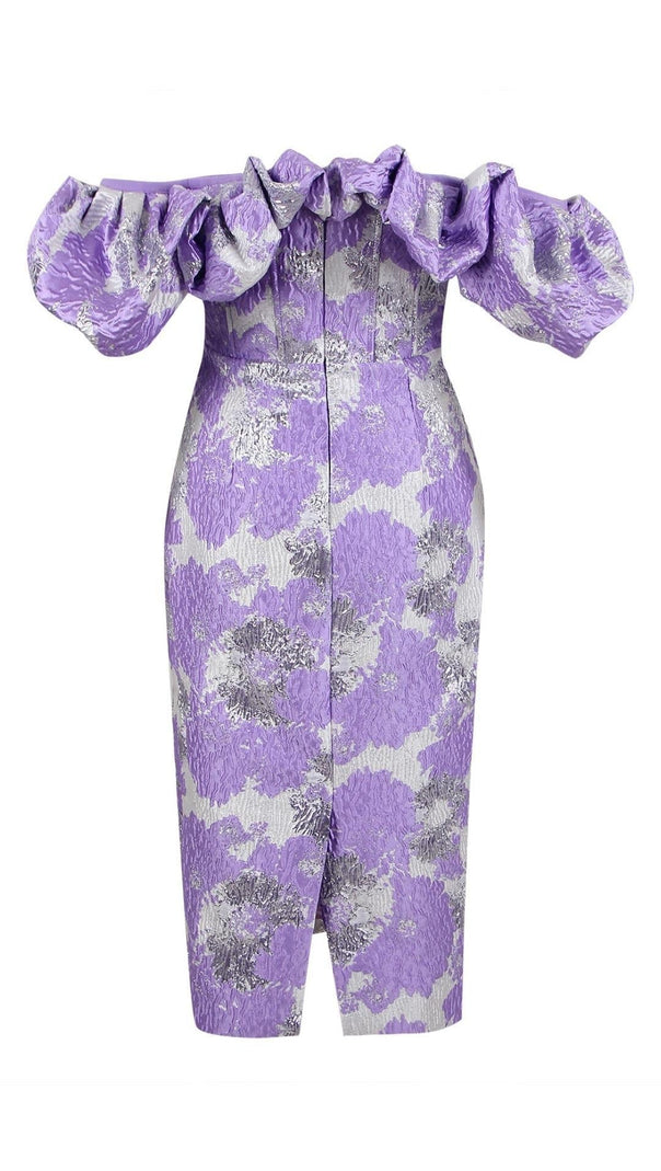 AIIZIE STRAPLESS MIDI DRESS - product image