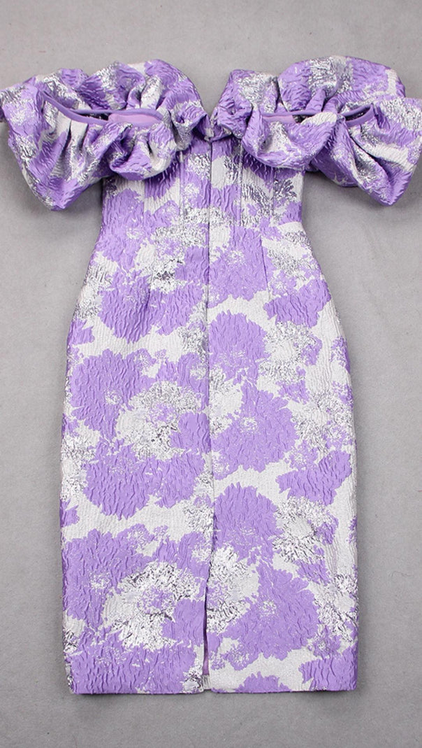 AIIZIE STRAPLESS MIDI DRESS - product image