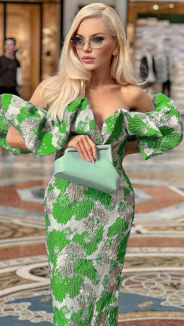 ABITO MIDI SENZA SPALLINE