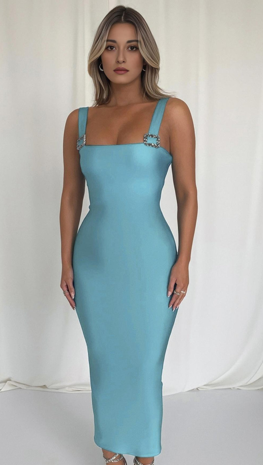 BANDAGE MAXI DRESS