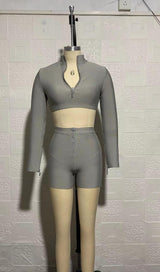 SPORT TWO-PIECE SET IN GREY