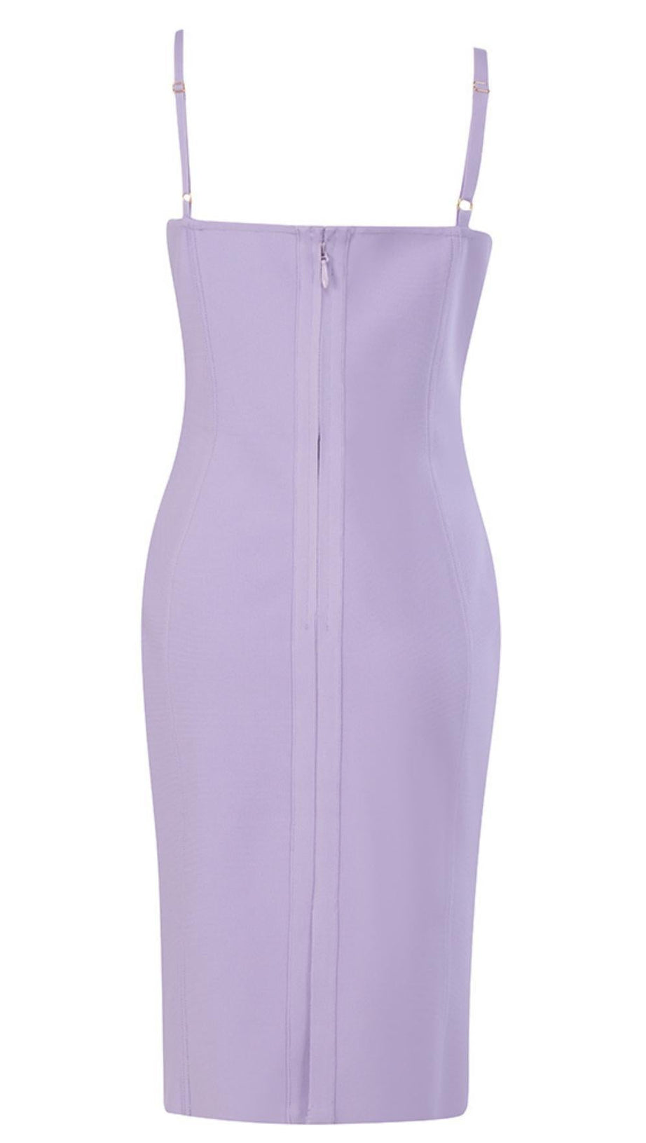 TIGHT MINI DRESS IN PURPLE