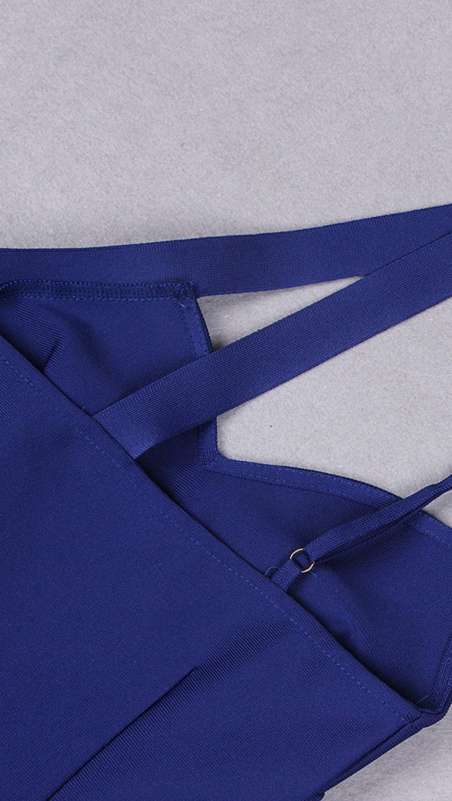 SHOULDER STRAPS MINI DRESS IN BLACK