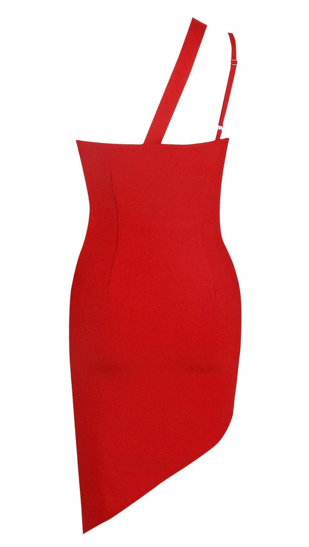 MINI ABITO CON SPALLINE NERO