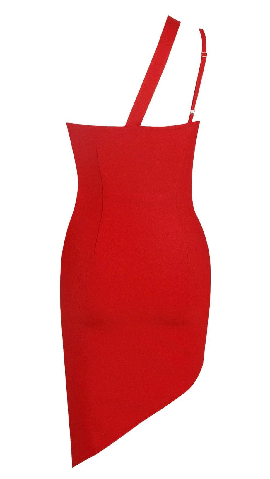 SHOULDER STRAPS MINI DRESS IN BLACK