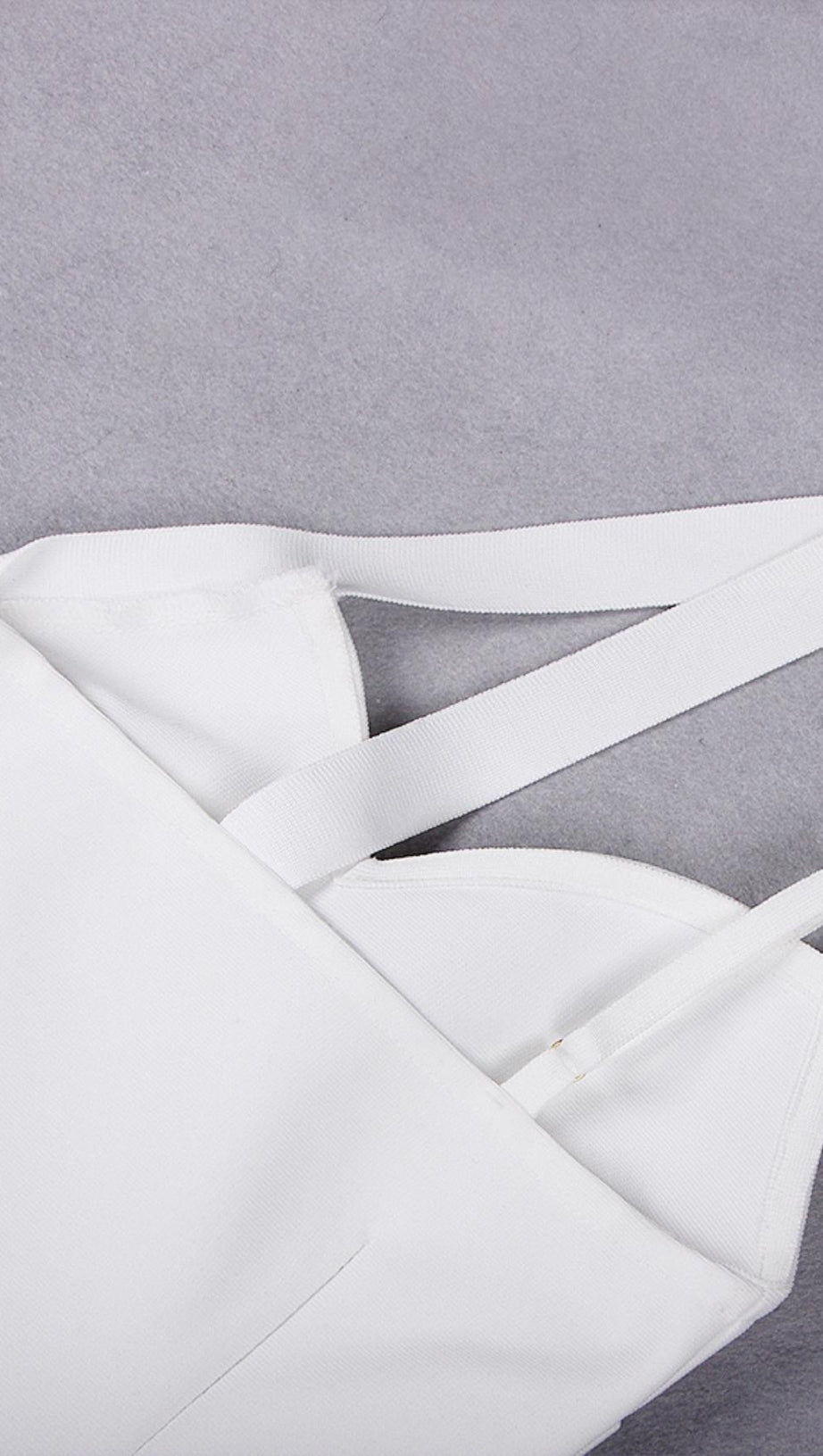 SHOULDER STRAPS MINI DRESS IN BLACK