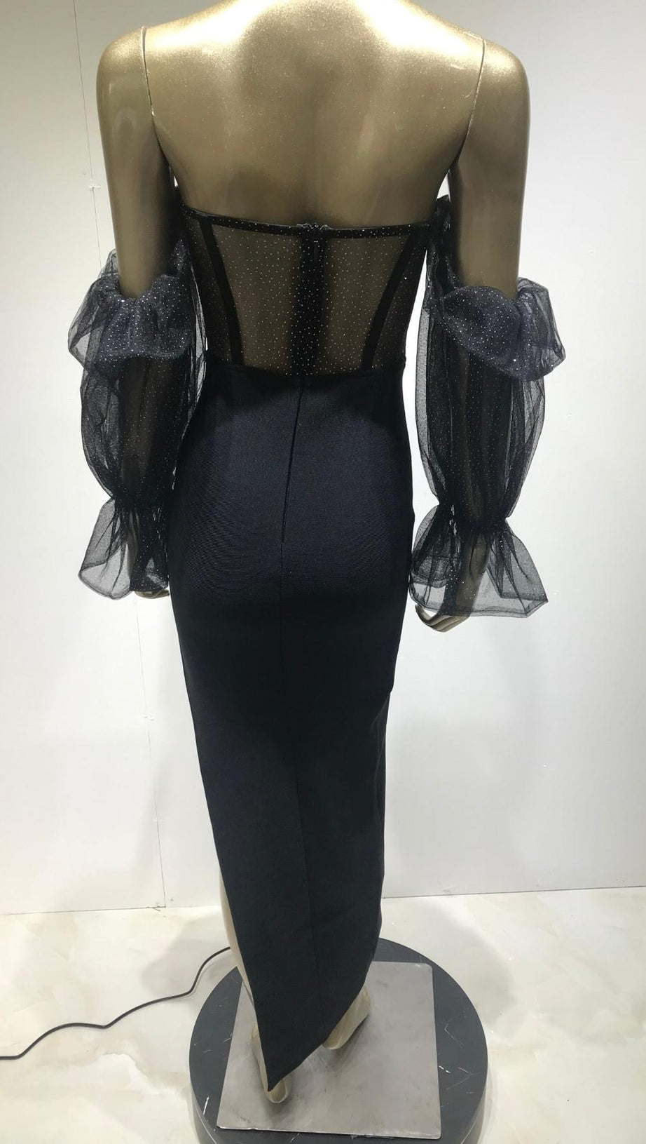 STRAPLESS MAXI DRESS