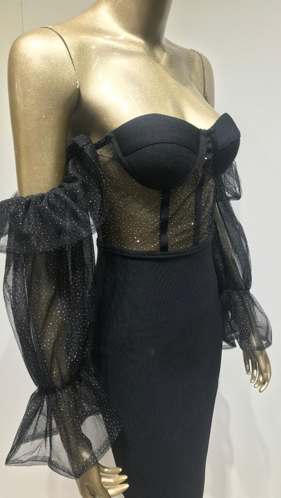 STRAPLESS MAXI DRESS