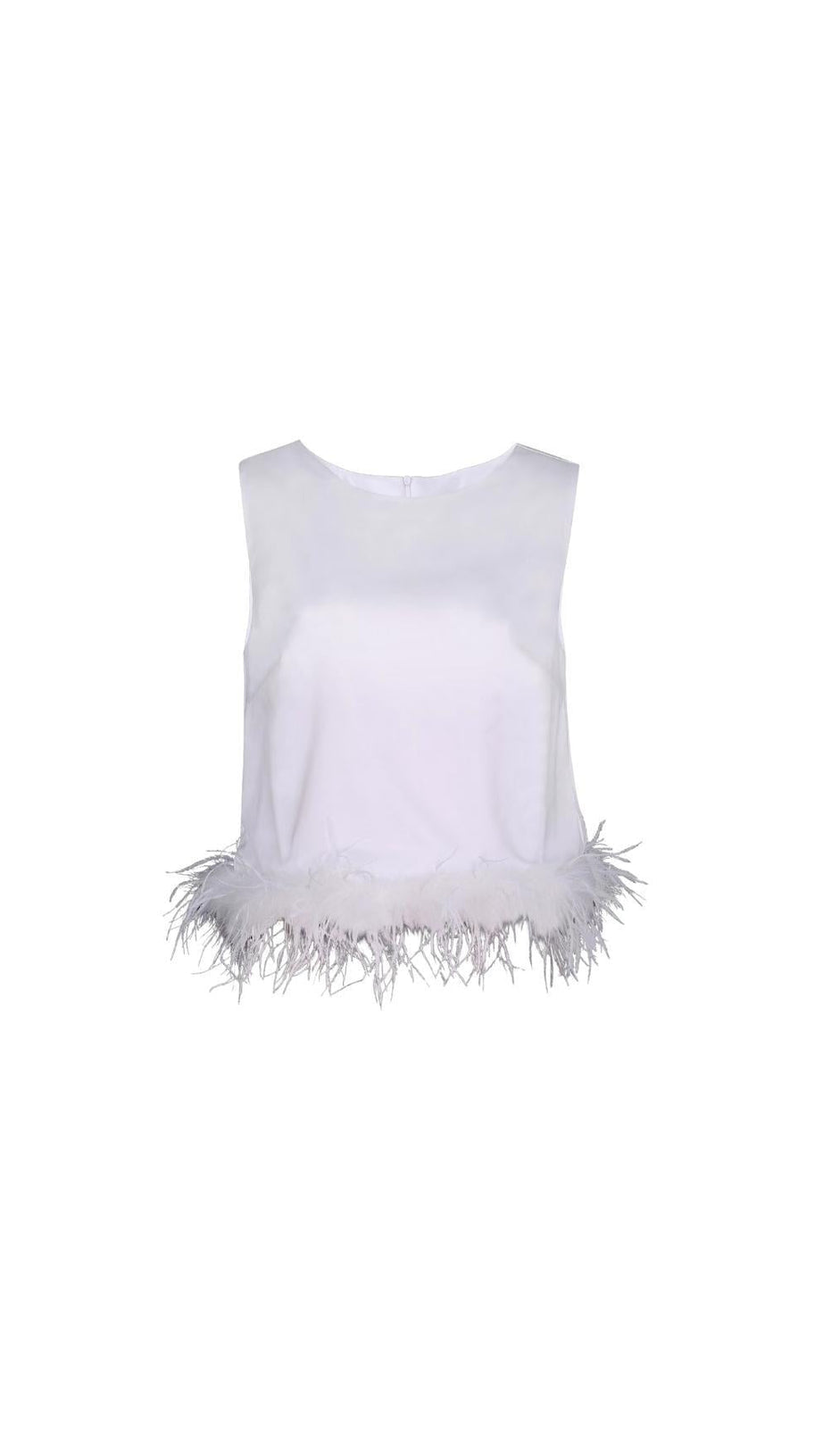 FEATHER TOPS IN LAVENDER