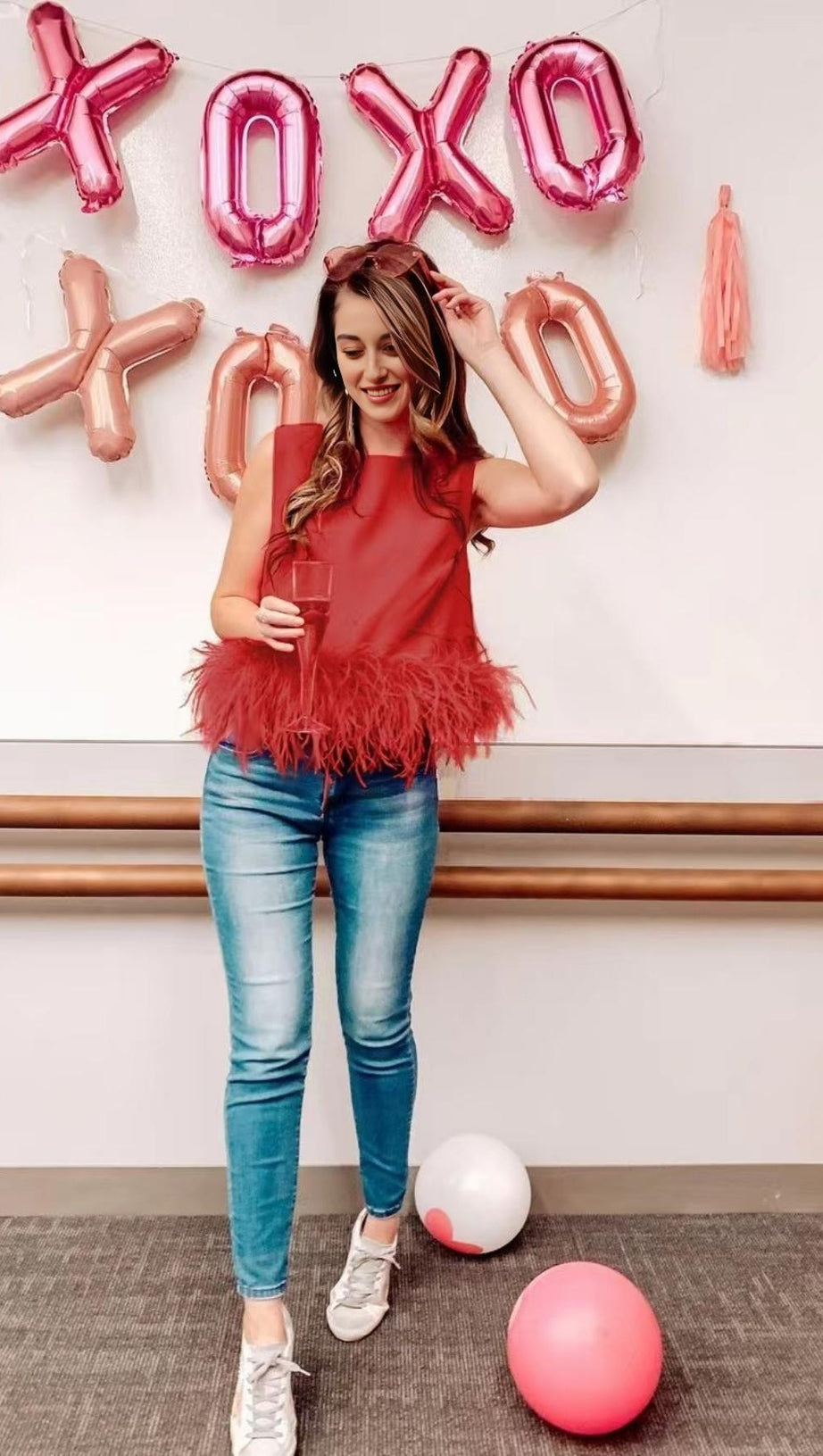 FEATHER TOPS IN LAVENDER