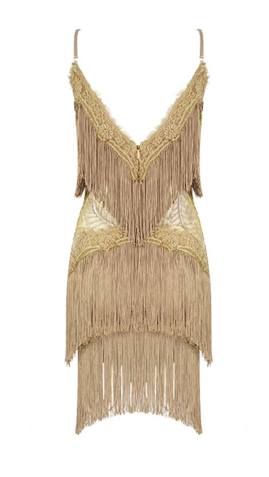 TASSEL LACE MINI DRESS IN PINK