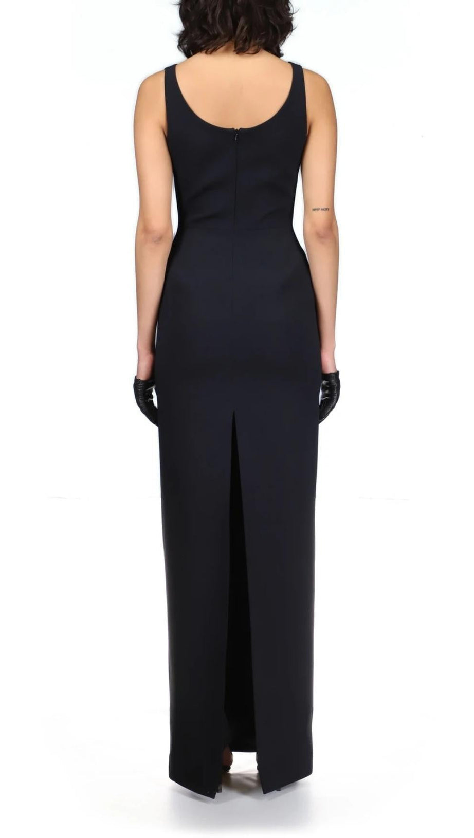 CTYSTAL MAXI DRESS IN BLACK