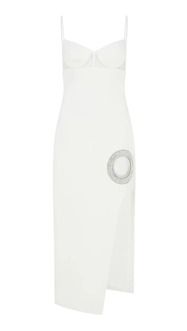 AIIZIE BANDAGE MAXI DRESS IN WHITE - product image