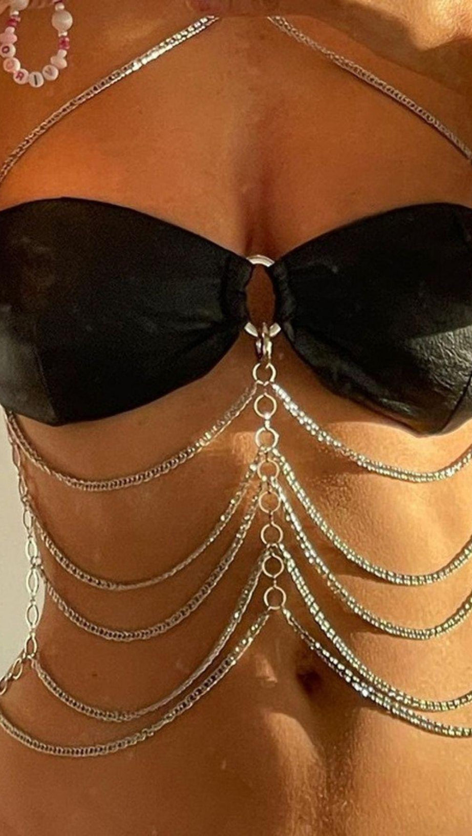 CHAIN TUBE TOP