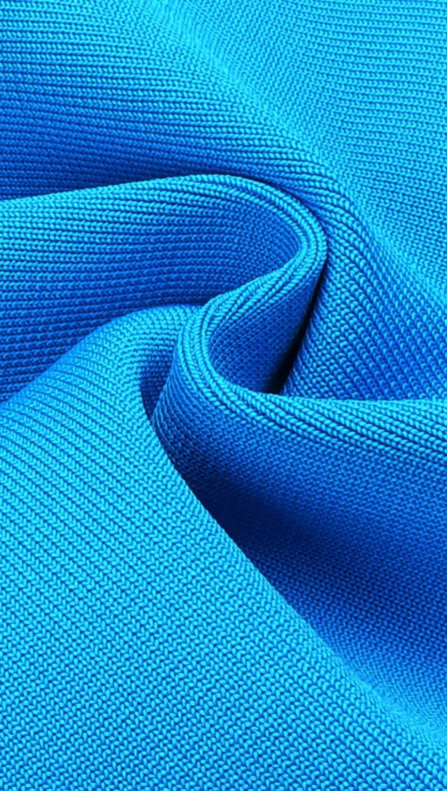 TWO PIECE SUIT MINI DRESS IN BLUE