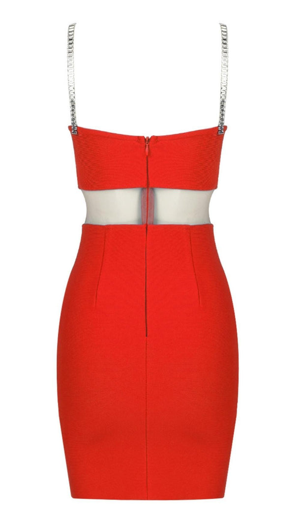 Two Piece Suit Mini Dress in Blue