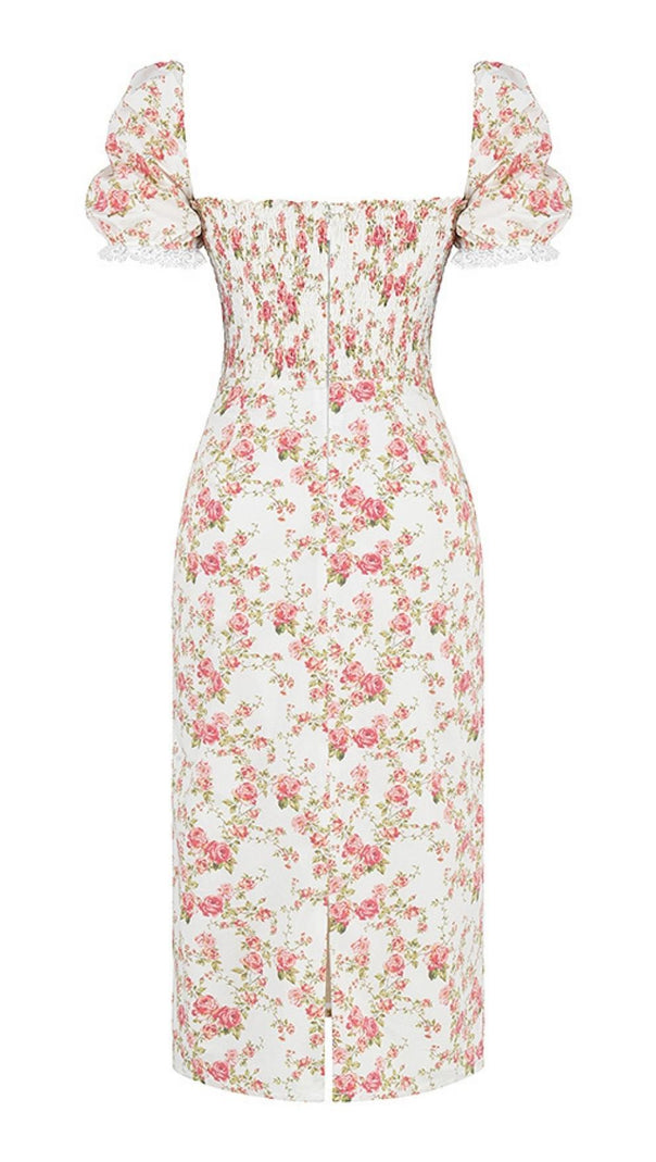 AIIZIE ROSE PRINT DRESS IN PINK - product image