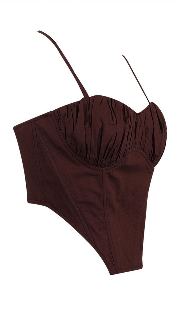 AIIZIE TOPS IN BROWN - product image