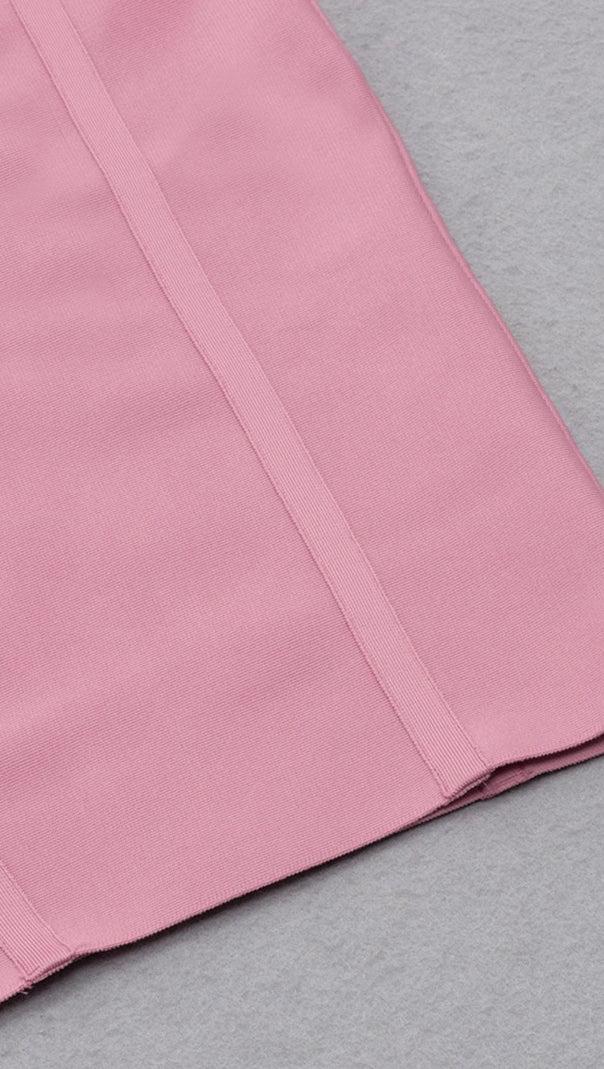 AIIZIE BANDAGE MIDI DRESS IN PINK - product image