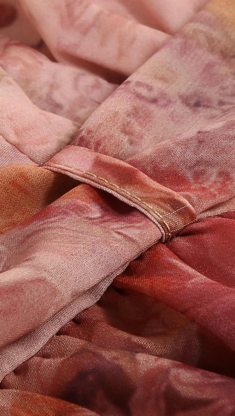 PRINTED MINI DRESS IN PINK