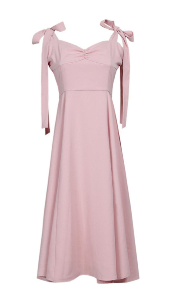 AIIZIE SPLIT MAXI DRESS IN BROWN - product image