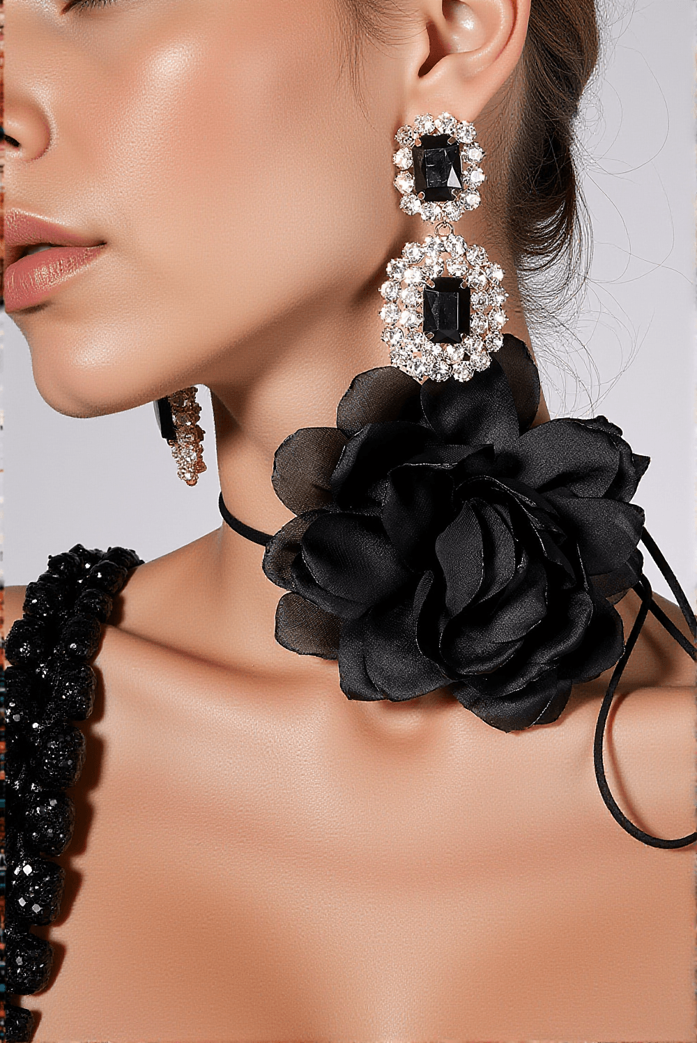 FABIANA RECTANGULAR GEMSTONE EARRINGS