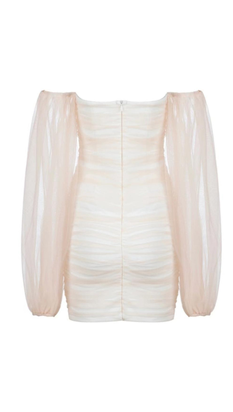 LONG SLEEVE MINI DRESS IN PINK