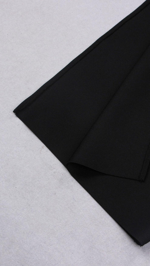 AIIZIE CUTOUT MAXI DRESS IN BLACK - product image