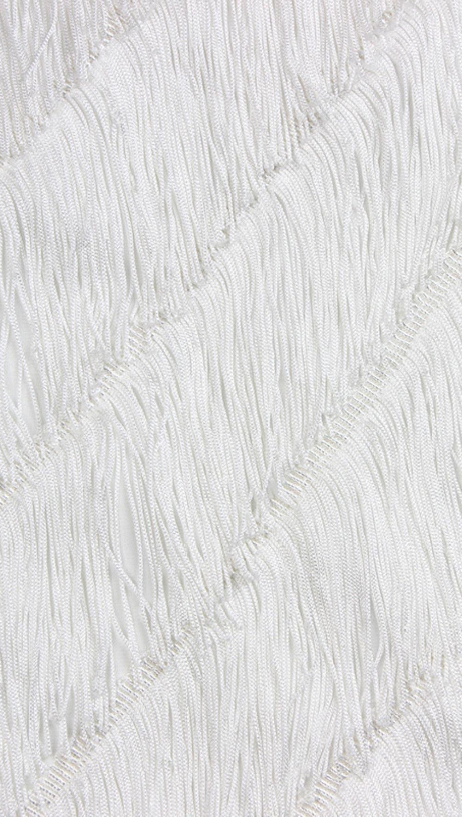 TASSELS MIDI DRESS IN WHITE