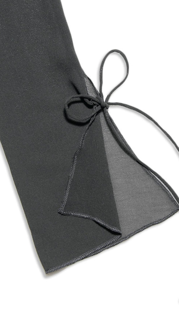 AIIZIE CHIFFON SUIT IN GREY - product image