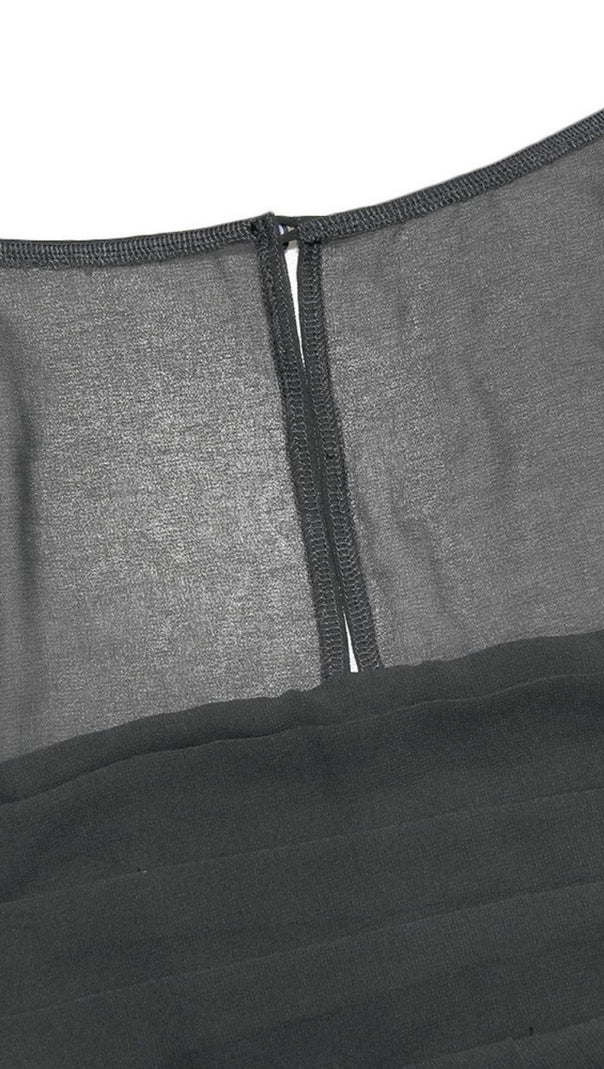 AIIZIE CHIFFON SUIT IN GREY - product image
