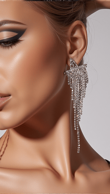 WREN PENTAGONAL STAR EARRINGS