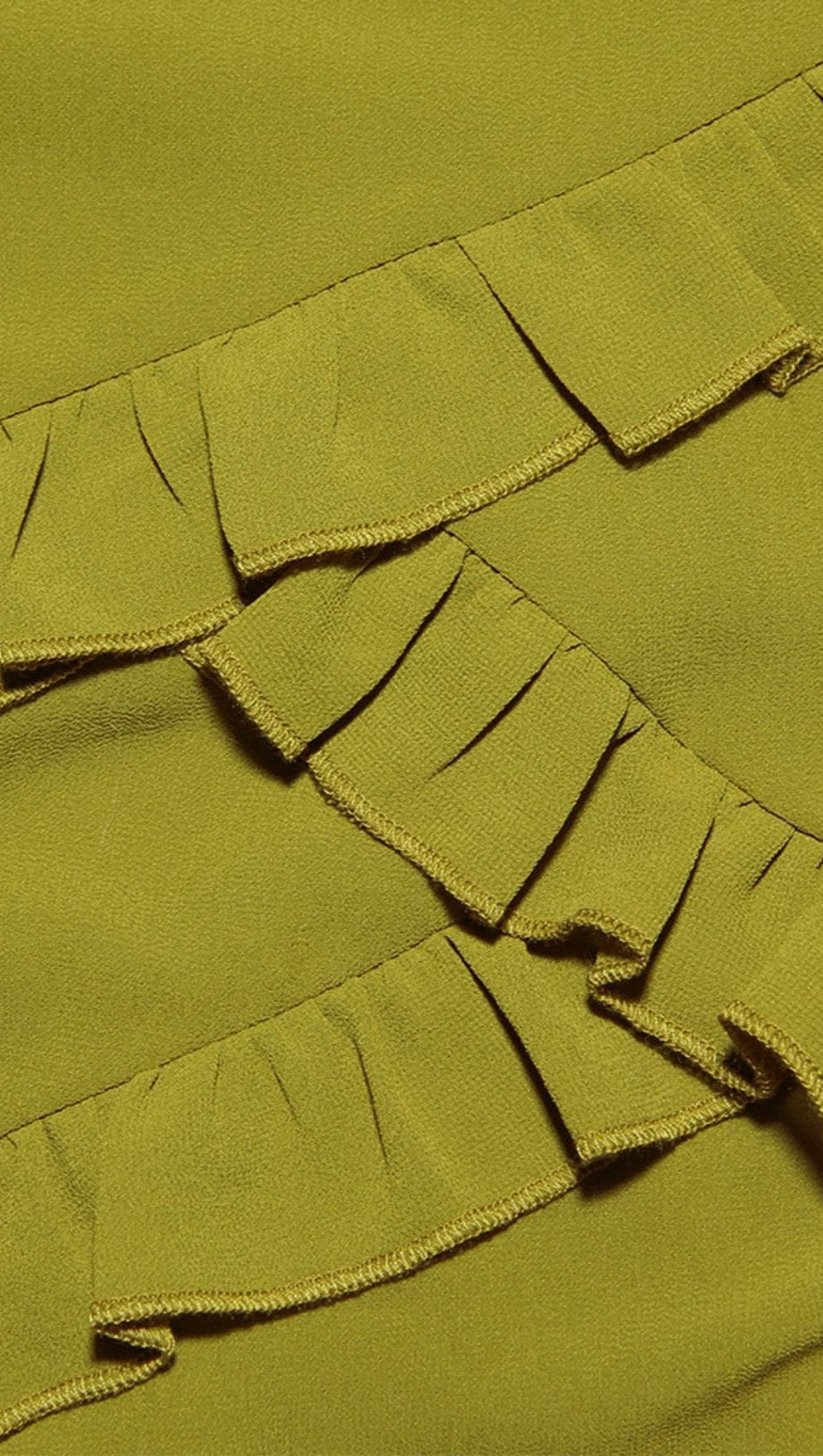 SPLIT MAXI DRESS IN GREEN