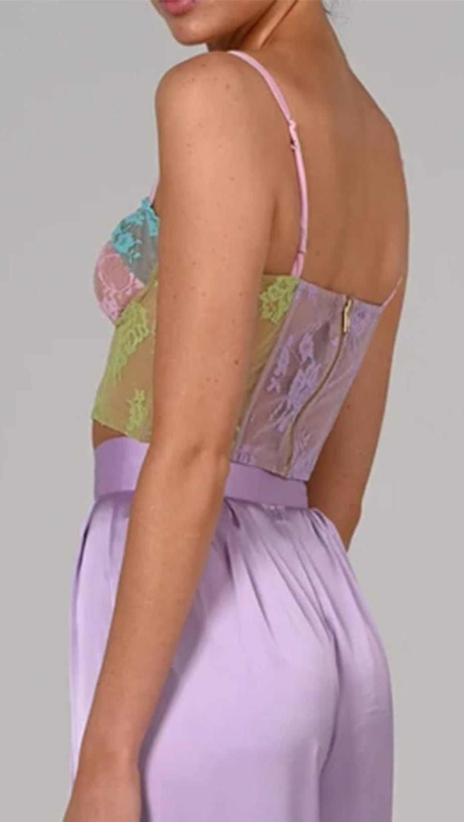 FISHBONE TOPS IN  BUMP COLOR