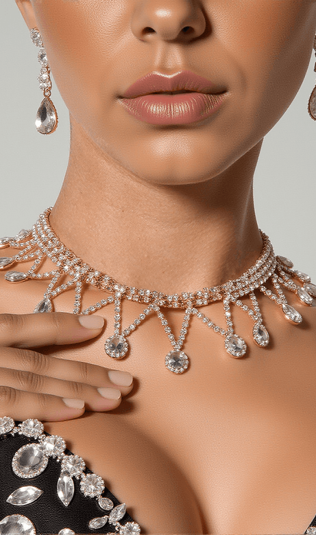 Collana di diamanti Celeste