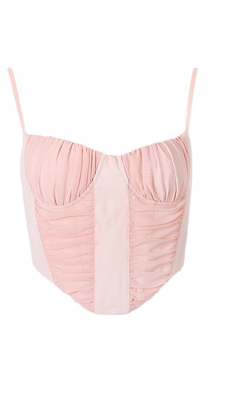 FISCHGRÄTEN-TOPS IN ROSA